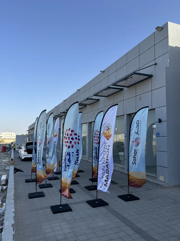 Beach Flags for Events in Oman: Planning a Coordinated Display